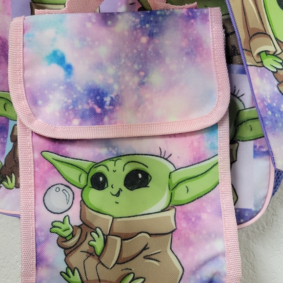 Star Wars Purple and Pink Grogu 5 Piece Bundle Nwt - Picture 4 of 8